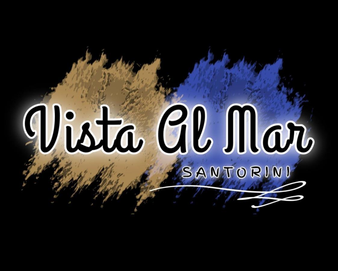 Vista Al Mar Santorini Villa Pýrgos Exteriör bild